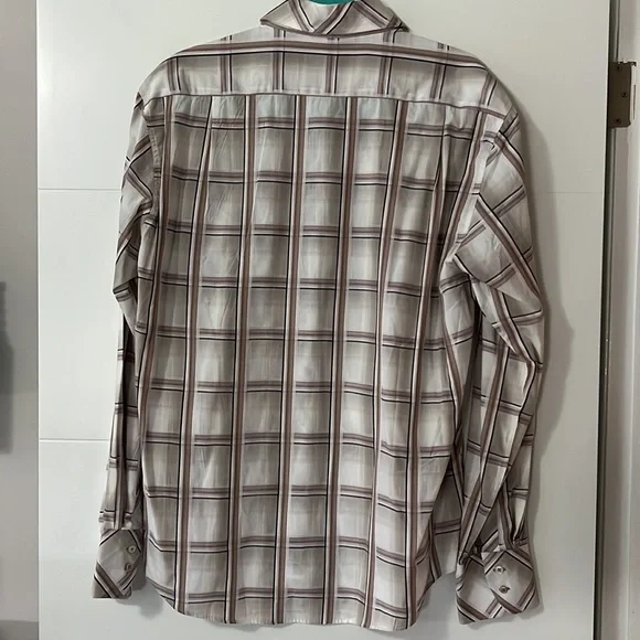 Ben Sherman Check Oxford Shirt Size 4 XL - Picture 5 of 8